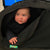 Airplane baby in a Bassinet