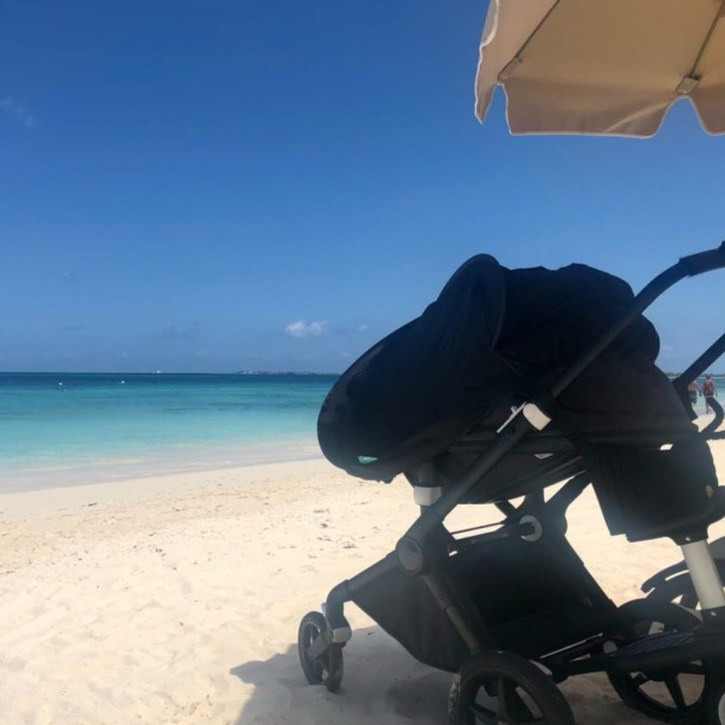 double stroller sun cover CoziGo