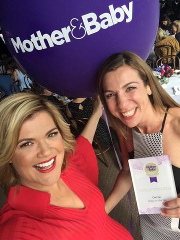 Sarah Harris with Emma Lovell of CoziGo