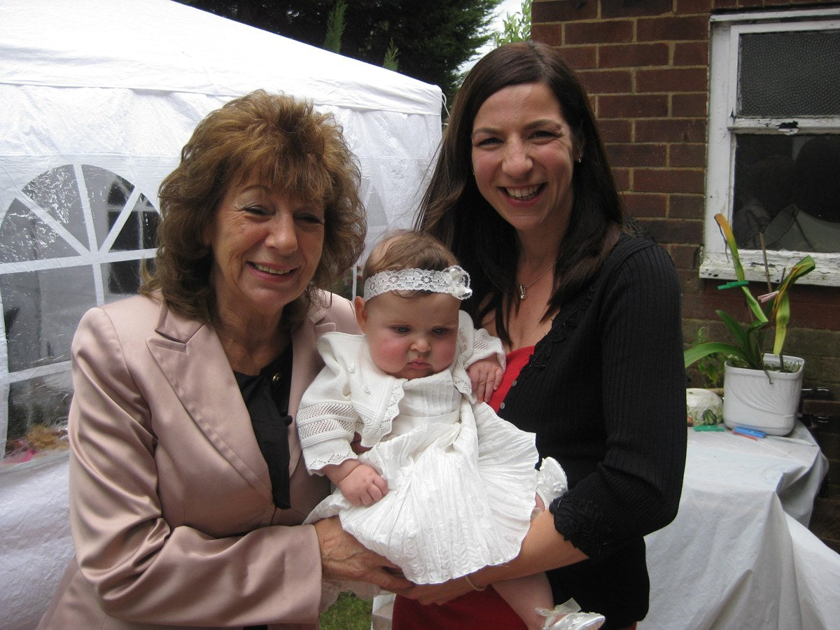 Emma with Aimee and her grandmother