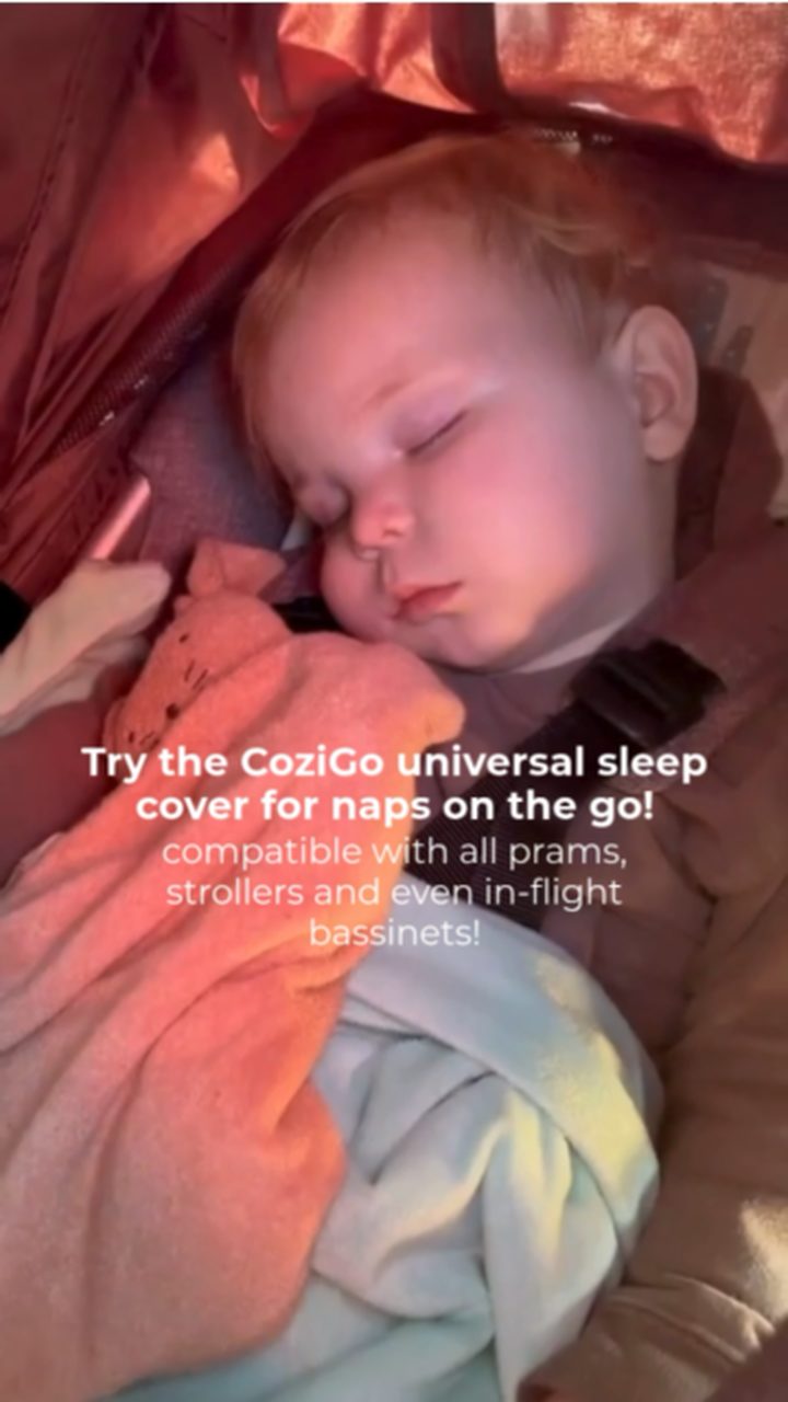 Everyday shade and sleep support on the go.